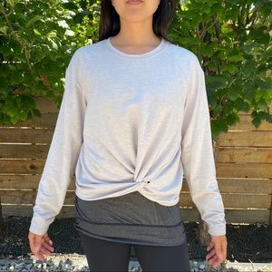 Lululemon cropped sweatshirt